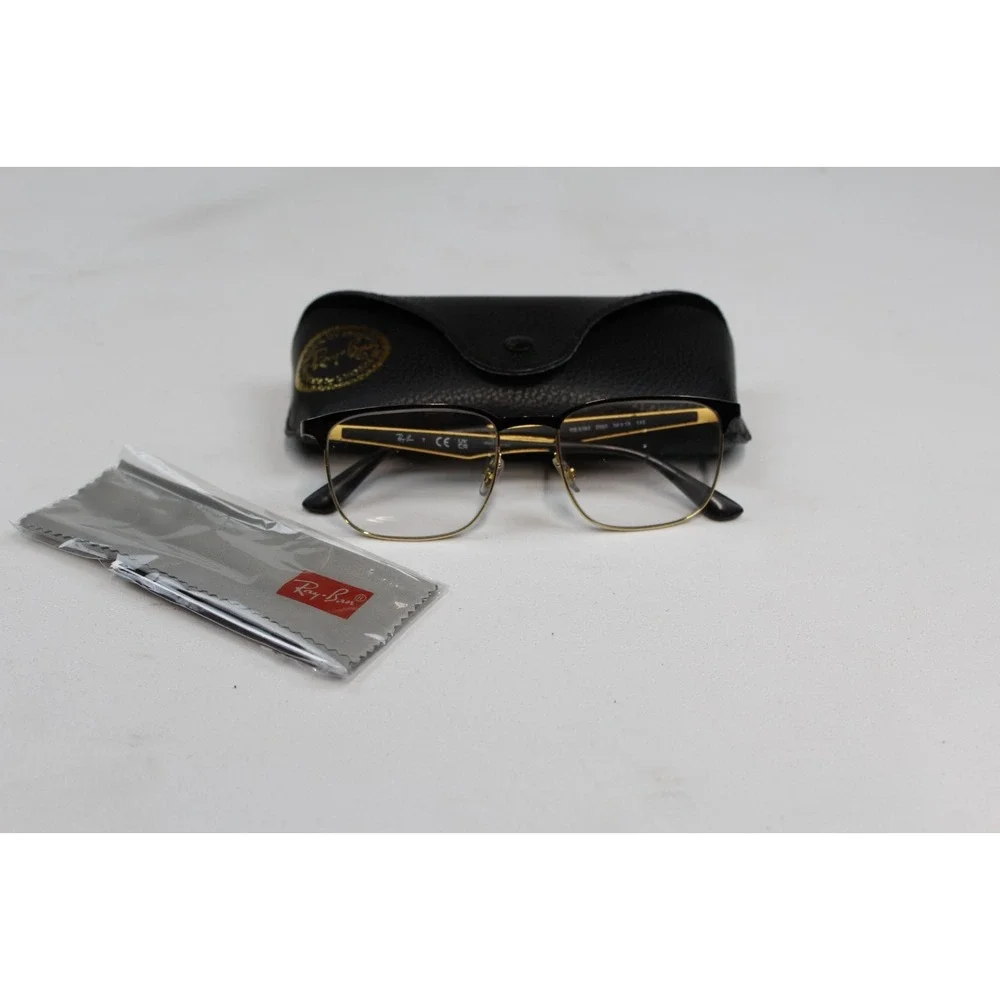 Ray-Ban Rb6363 2890 Polished Black On Gold / Frames only
